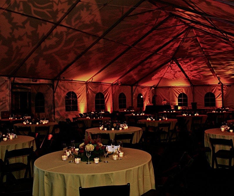 Illuminating Your Tent Rental Ceiling