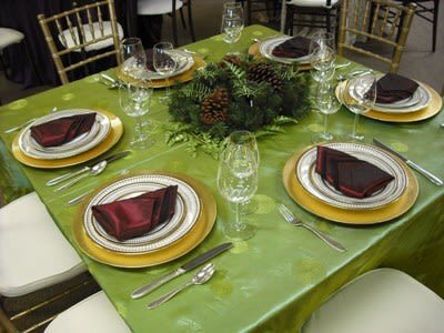 Christmas Table Designs Part 1