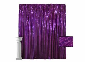 Glitz Pipe and Drape - 10' High