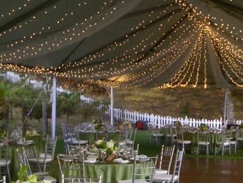 Lighting Your Tented Reception