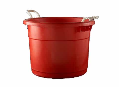 Plastic Tub with Rope Handles - Stuart Event Rentals