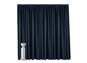Poly-Cotton Pipe and Drape - 12' High