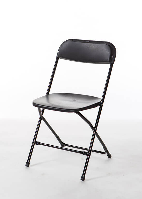 Black Samsonite Chair Stuart Event Rentals