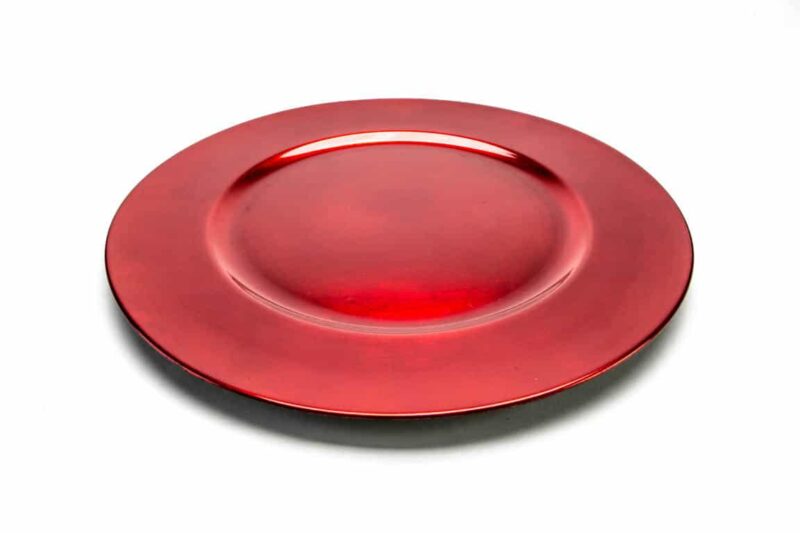 Cherry Lacquer Charger