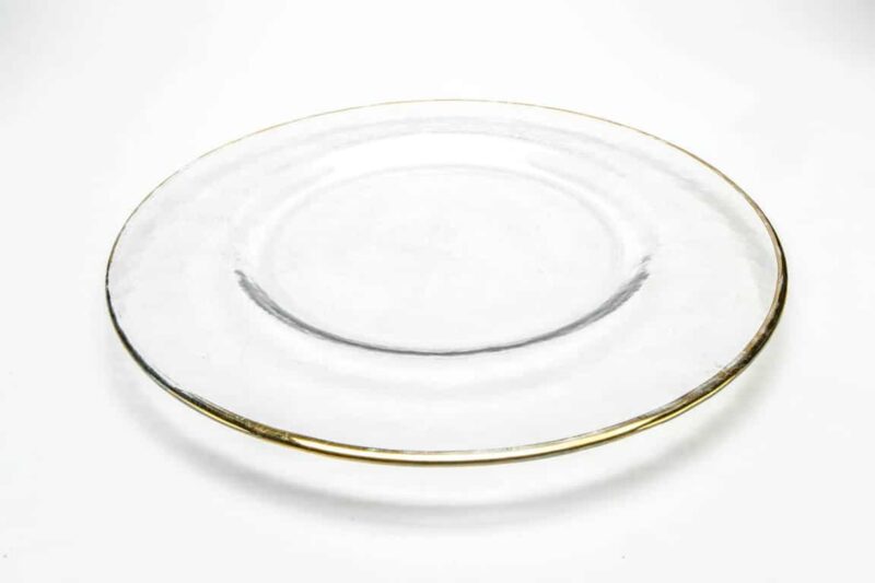 Hammered Gold Charger