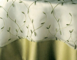 Sheer Vine Organza Sage