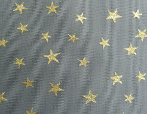 Stars Gold on White