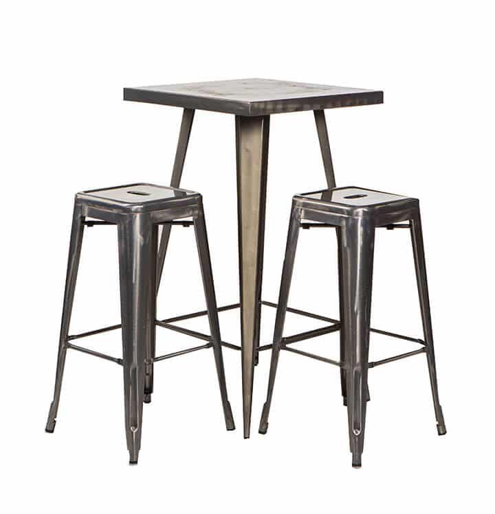 Metal Bar Table - Stuart Event Rentals