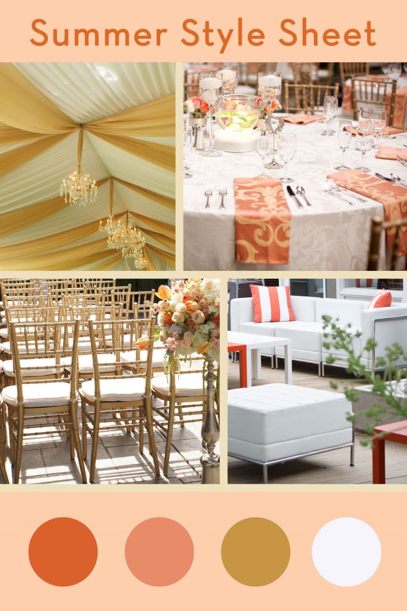 Stylish Summer Party Rentals