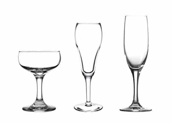 Traditional - Champagne Glasses - Stuart Event Rentals