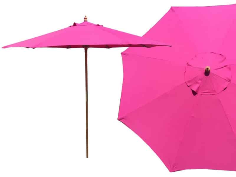 9' Fuchsia Market Umbrella