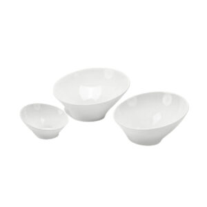 Slanted Ceramic Bowls