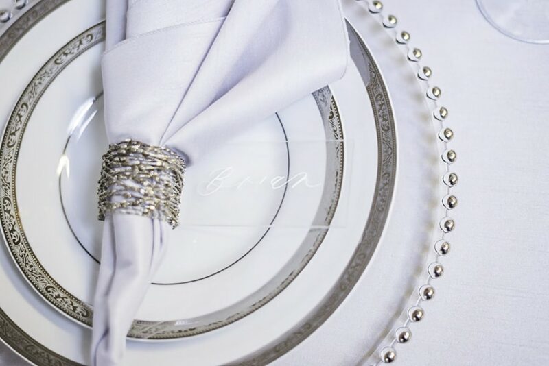 Silver Hobnail Charger - Image 2