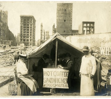 1906 Earthquake Coffee and Sandwich Tent 1906 earthquake coffee and sandwich tent