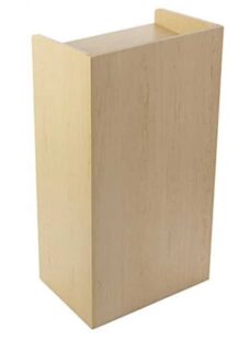 maple wood podium