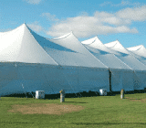 formal seating arrangement under tent