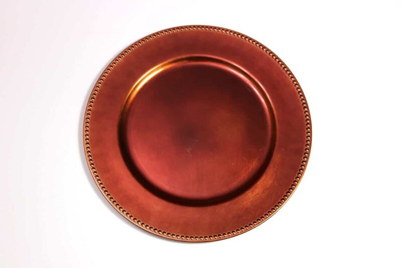 Beaded Lacquer Chargers - Image 5