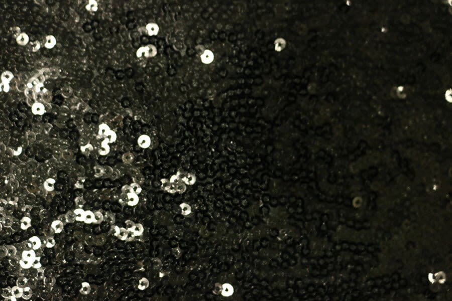 Sparkle Black Linen - Stuart Event Rentals