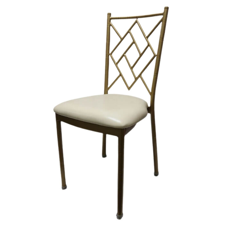 Gold Maze Chair