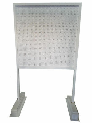 Peg Board Display Wall