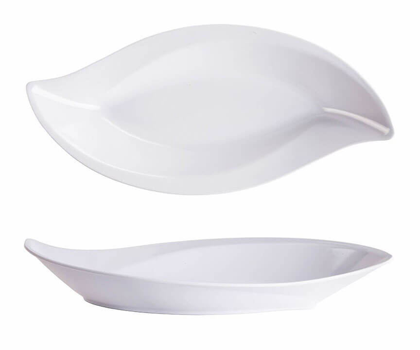 Leaf Melamine Serving Bowl Stuart Event Rentals
