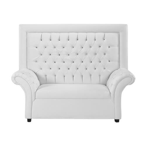 Crystal Button Loveseat Allure High Back Loveseat RC 8298 Edit 