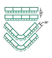 classroom style seating