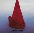 Clown's Hat Napkin clowns hat napkin