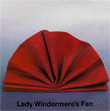 Lady Windemere’s Fan Napkin lady windemeres fan napkin