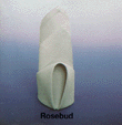 rosebud napkin
