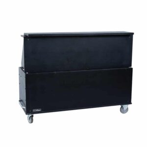 Portable Black Bar on Casters