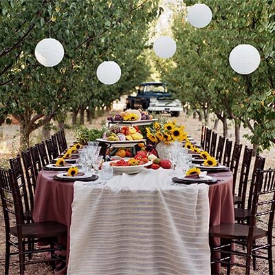 stuart event rentals outdoor banquet