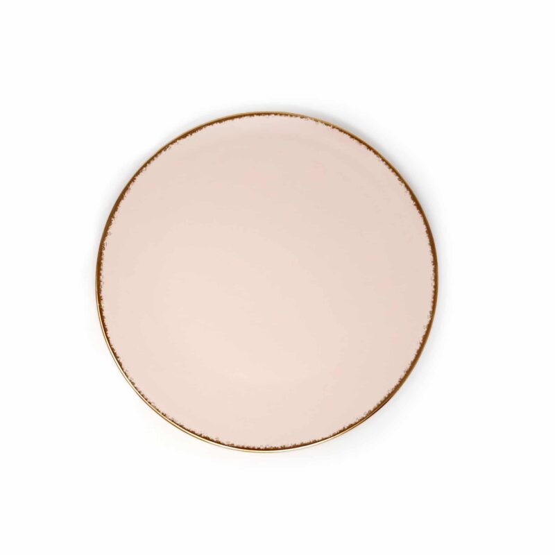 Gold Fleck Blush Stoneware