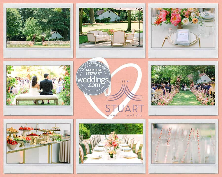 stuart rentals martha stewart weddings