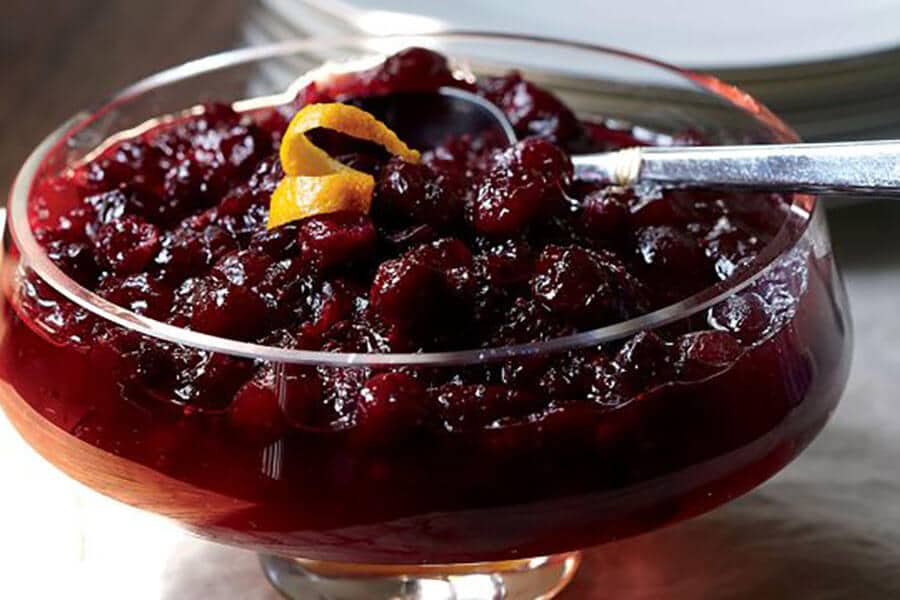 thanksgiving orange cranberry relish