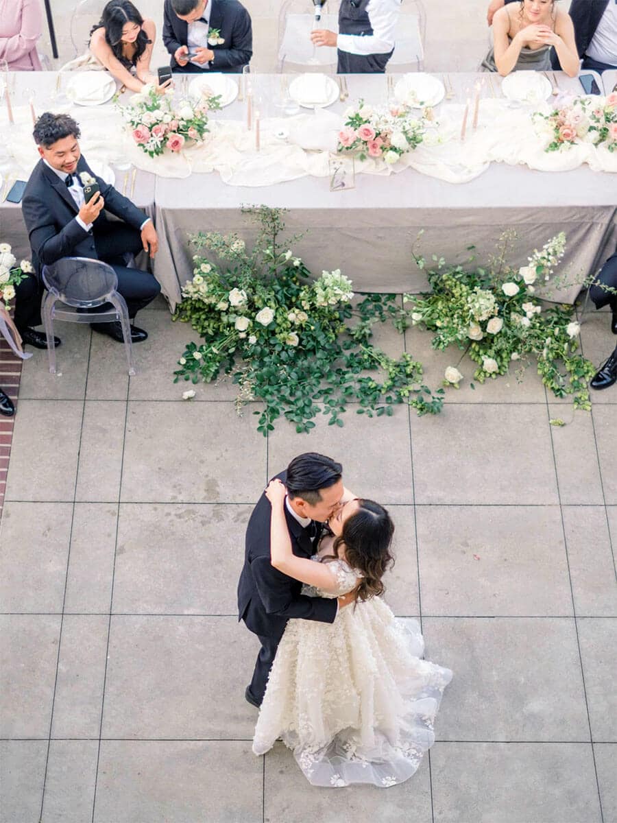 villa montalvo wedding reception sophia and andy