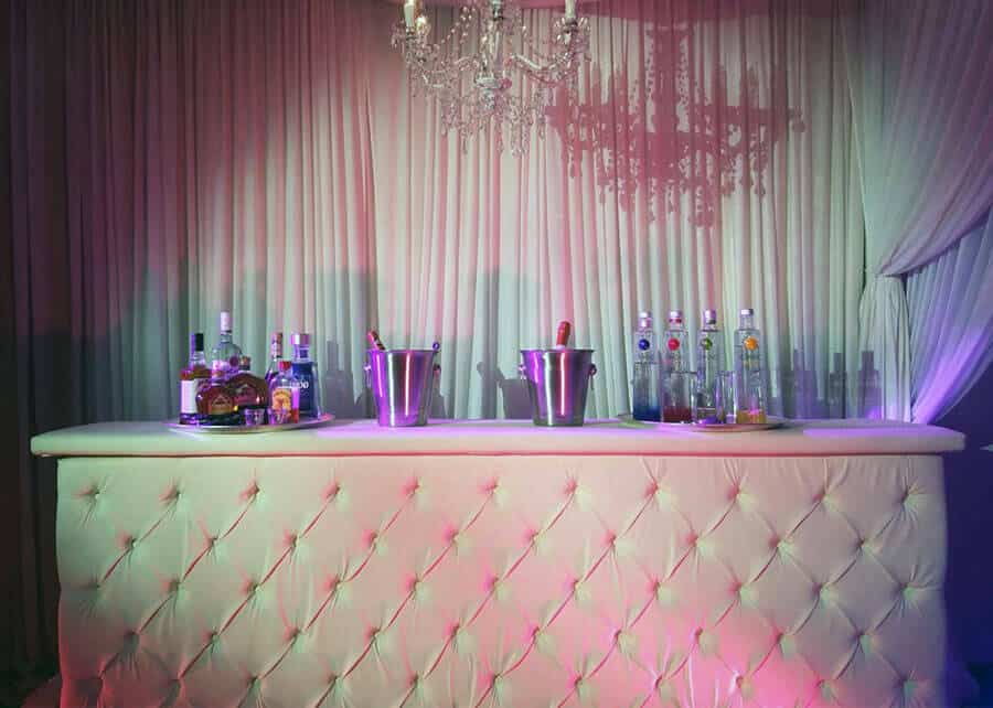 Fancy Portable Bar for Formal Event portable bar for formal party