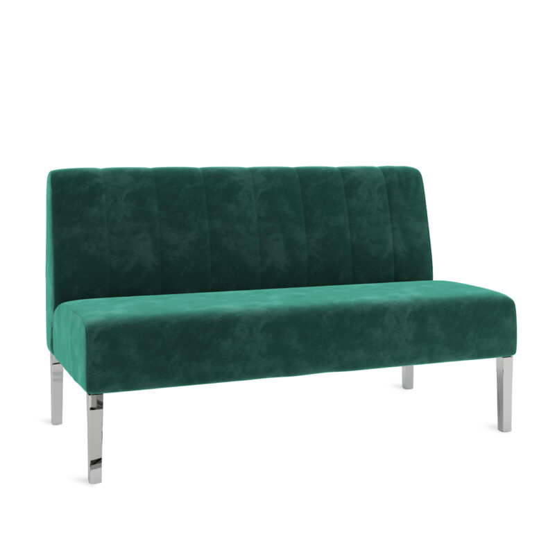 Hayworth Loveseat - Dusty Rose, Sapphire, Emerald & Ivory