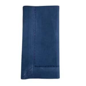 Napkins Hemstitch Navy