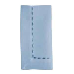 Napkins Hemstitch Slate Blue