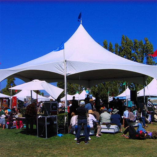 high peak tent for outdoor festival