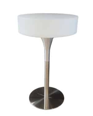LED Stainless Steel Cocktail Table
