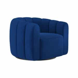 Avalon Velvet Chair Oxford Blue