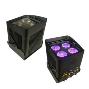 Rechargeable Wireless LED Uplight – RGBAW+UV
