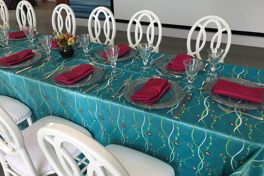 budget friendly party rentals for linens tablecloth napkins draping