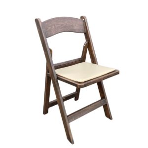 Wood Grain Folding Chair