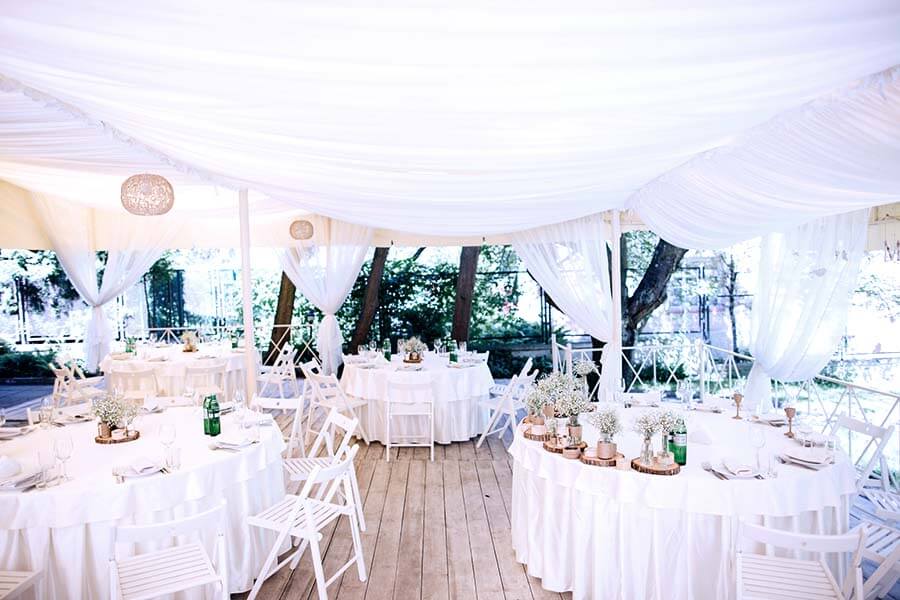 best tent for a micro-wedding