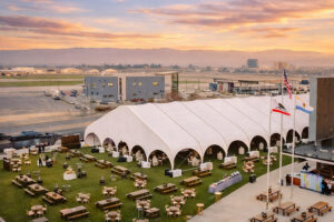 Timberline table and bench event
